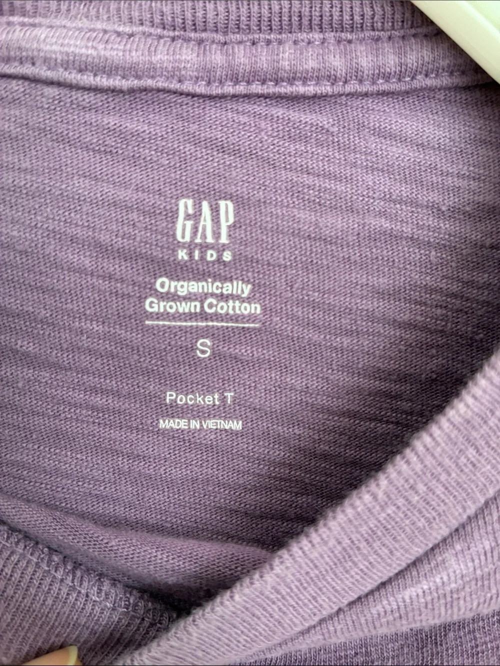 GAP Kids Purple Ombre Pocket Tee